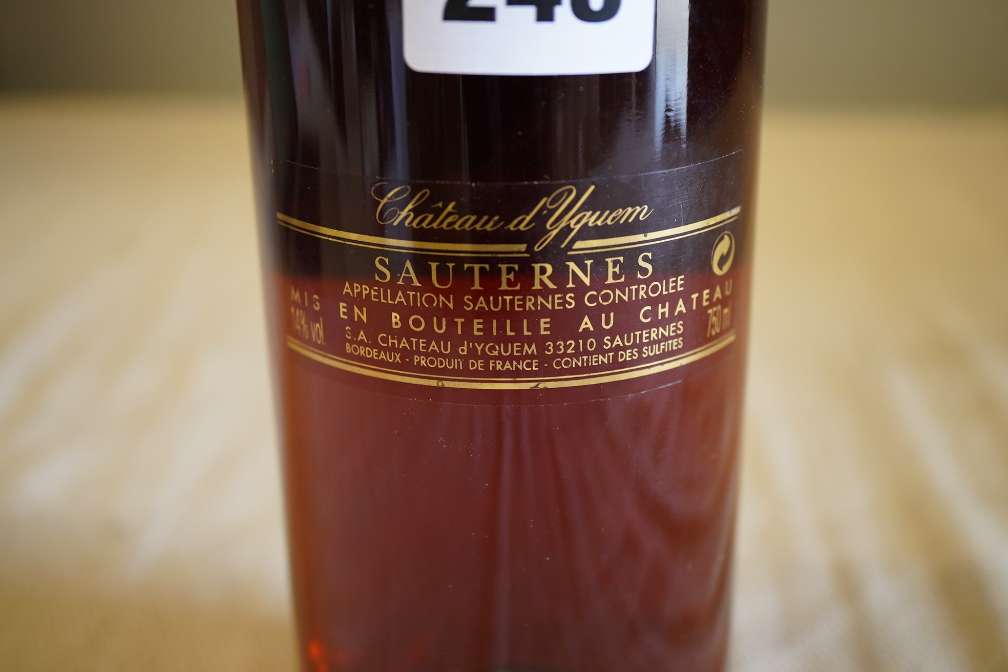 Château d'Yquem, 2003